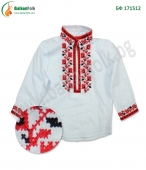 БФ 171512 Бродирана риза за бебе - момче